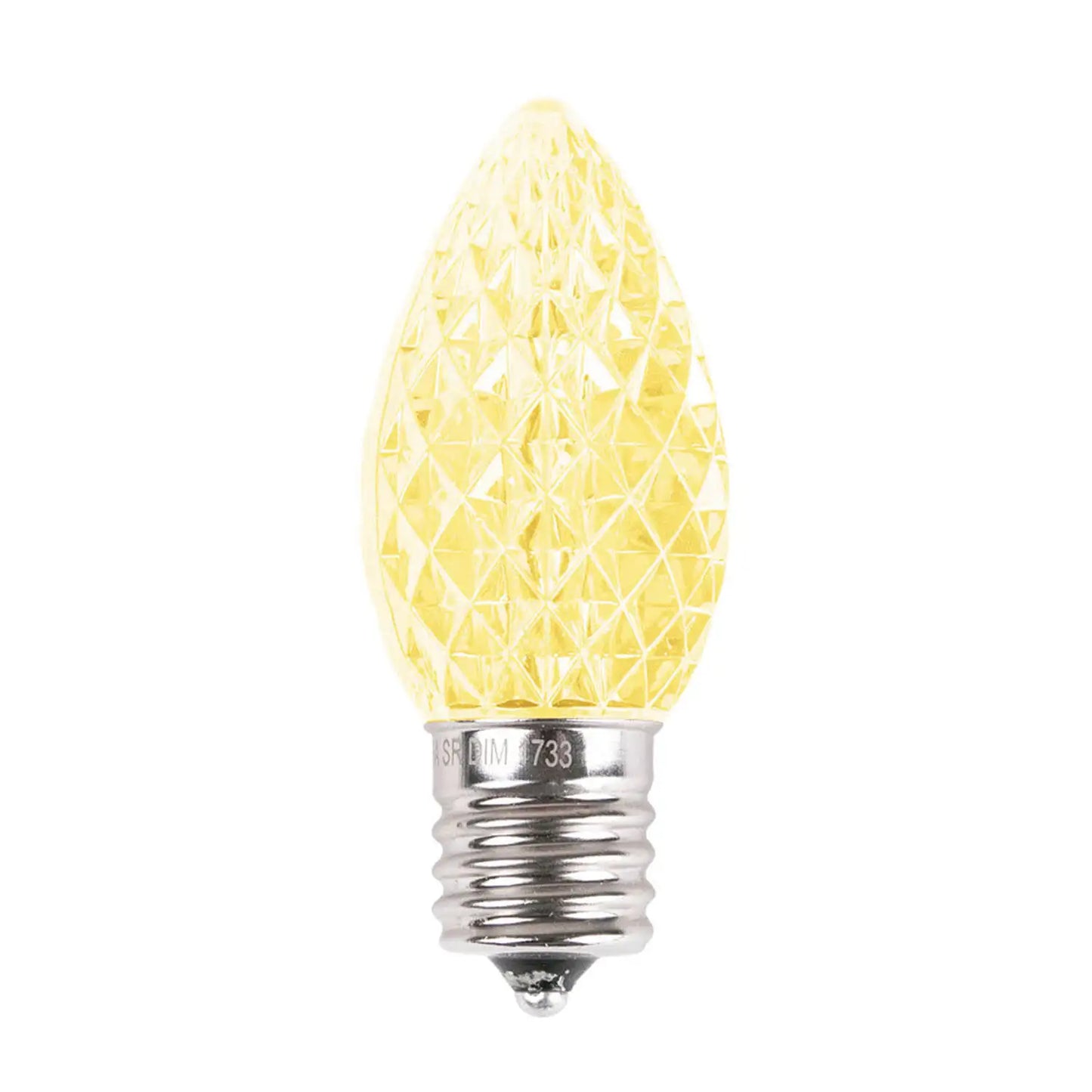 TruLit Pro - Premium Faceted LED  C7 Bulbs - Poly Carbonate-Steady