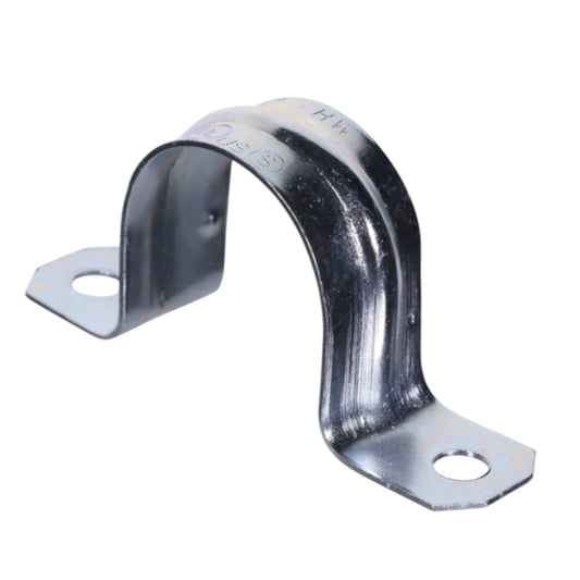 1 1/2 Inches 2 Hole Metal Clamp 40mm 5Pcs Per Order