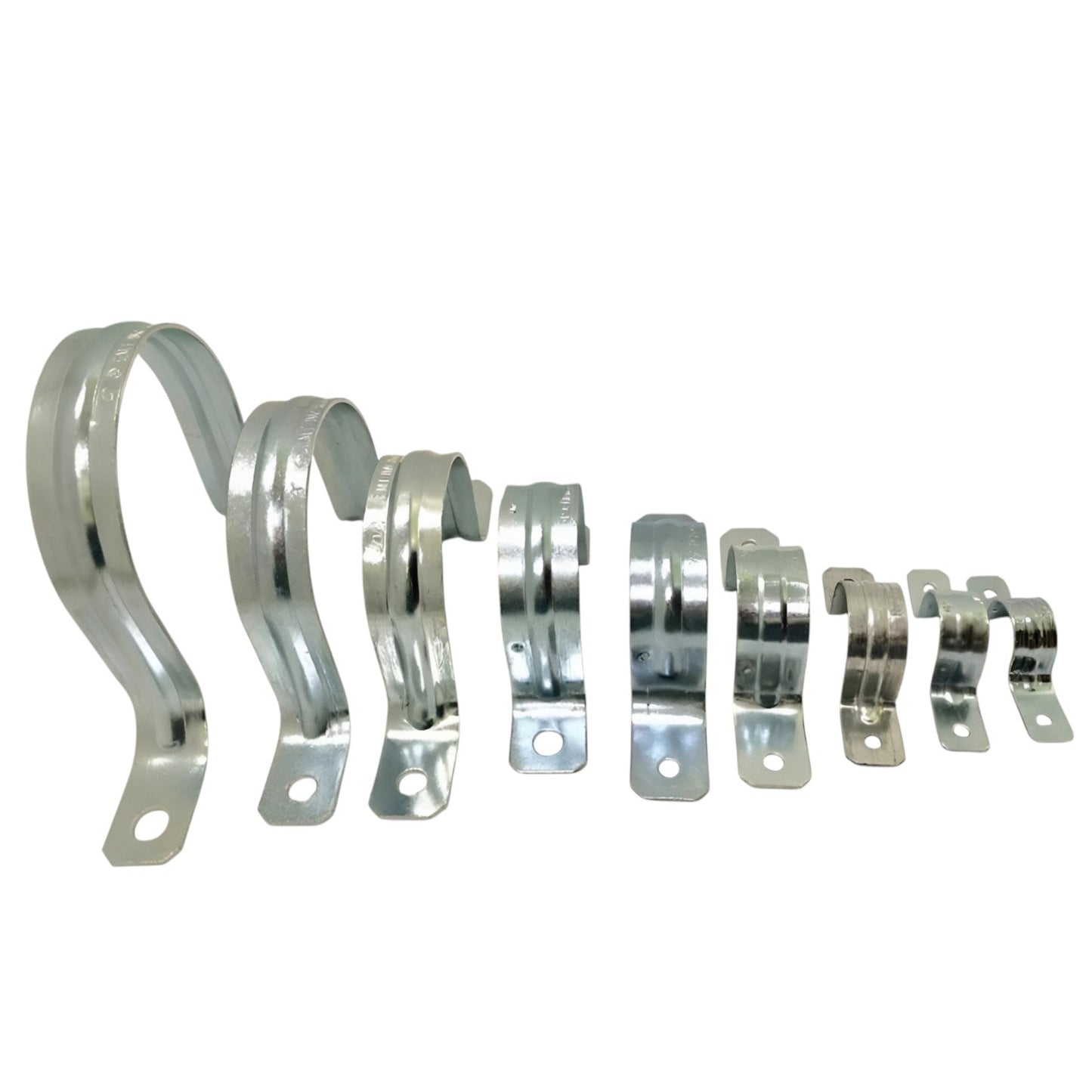 1 1/2 Inches 2 Hole Metal Clamp 40mm 5Pcs Per Order
