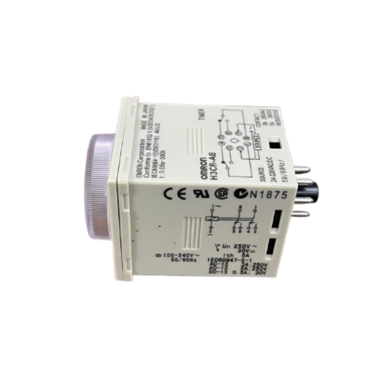 1.2 to 300 H Relay Timer Multi Range 8 Pins - Omron