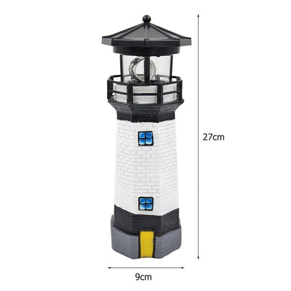 Phare solaire avec Détecteur Noir
