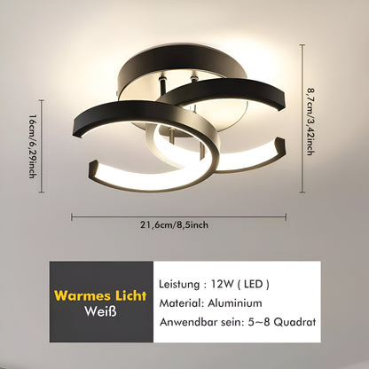 Chic LED Ceiling Lamp Fixture – Modern and Decorative Pendant Chandelier for Living Room. Bedroom. and Elegant Indoor Spaces