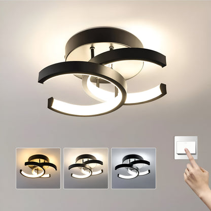 Chic LED Ceiling Lamp Fixture – Modern and Decorative Pendant Chandelier for Living Room. Bedroom. and Elegant Indoor Spaces