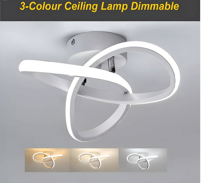 Chic LED Ceiling Lamp Fixture – Modern and Decorative Pendant Chandelier for Living Room. Bedroom. and Elegant Indoor Spaces