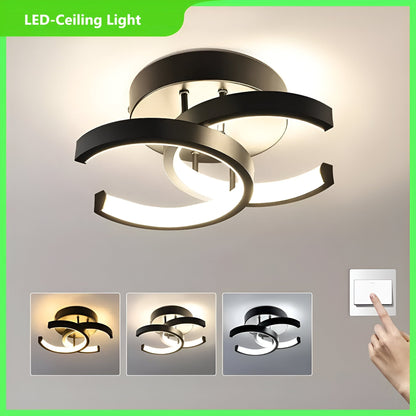Chic LED Ceiling Lamp Fixture – Modern and Decorative Pendant Chandelier for Living Room. Bedroom. and Elegant Indoor Spaces