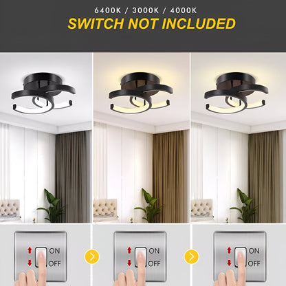 Chic LED Ceiling Lamp Fixture – Modern and Decorative Pendant Chandelier for Living Room. Bedroom. and Elegant Indoor Spaces