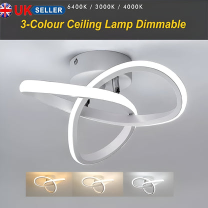 Chic LED Ceiling Lamp Fixture – Modern and Decorative Pendant Chandelier for Living Room. Bedroom. and Elegant Indoor Spaces