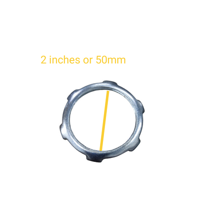 1/2 Inch Locknut for RSC Pipes 15mm. RSC Locknut 15mm
