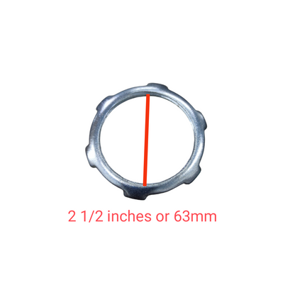 1/2 Inch Locknut for RSC Pipes 15mm. RSC Locknut 15mm