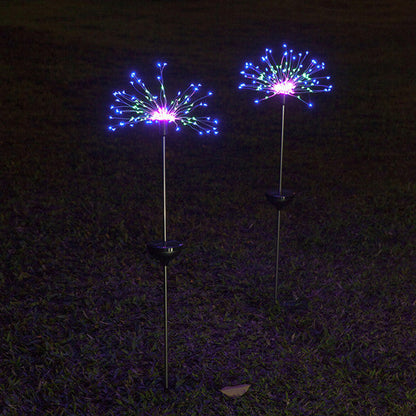 Décoration Solaire Piquet Feu d'Artifice