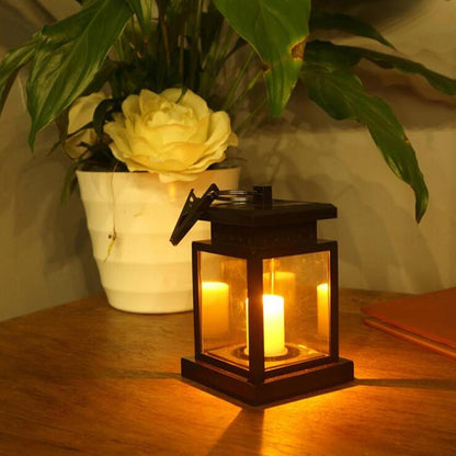 Lanterne Solaire Bougie Réaliste