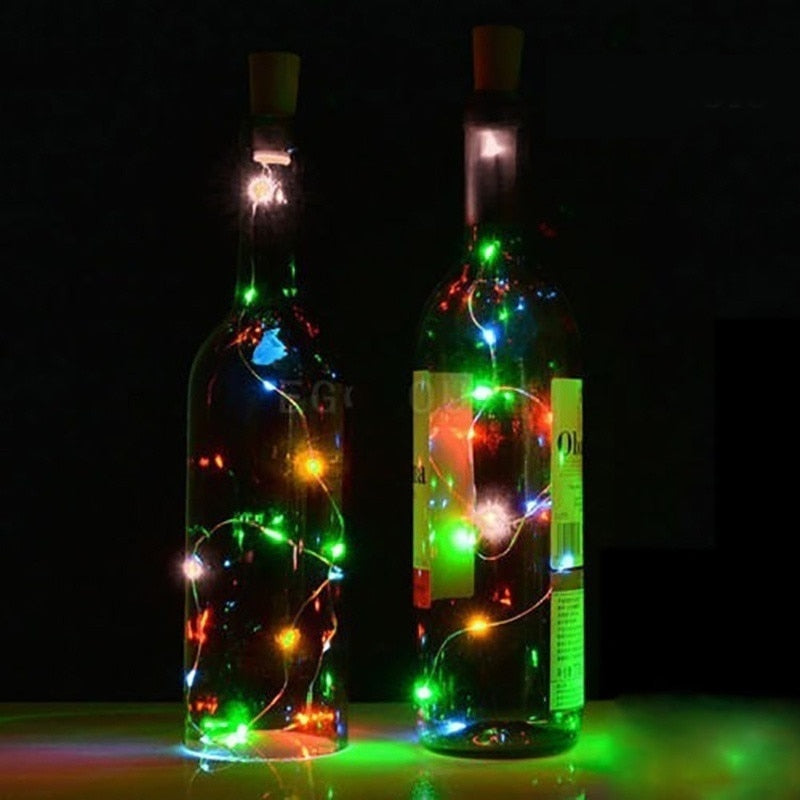 Guirlande Lumineuse Solaire La Bouteille de vin