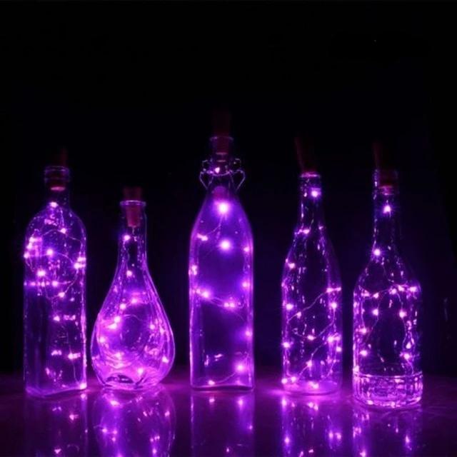 Guirlande Lumineuse Solaire La Bouteille de vin