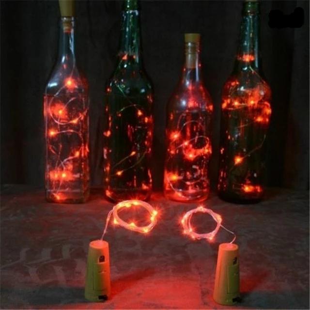 Guirlande Lumineuse Solaire La Bouteille de vin