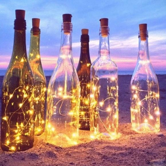 Guirlande Lumineuse Solaire La Bouteille de vin