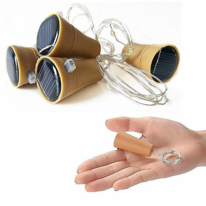 Guirlande Lumineuse Solaire La Bouteille de vin