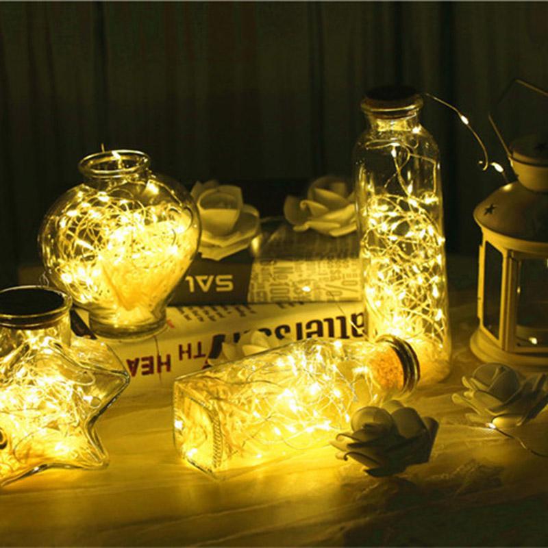 Guirlande Lumineuse Solaire La Bouteille de vin