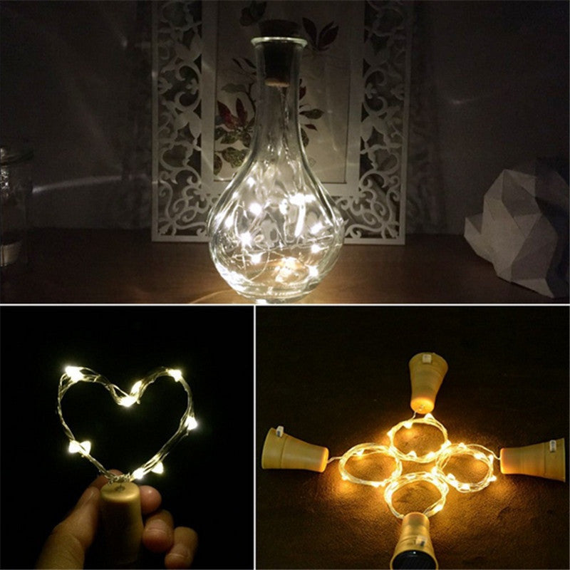 Guirlande Lumineuse Solaire La Bouteille de vin