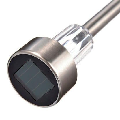 Balise solaire extérieure 10 Pièces Multicolore Inox
