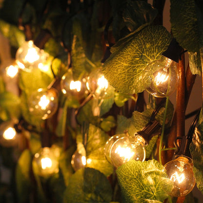 Guirlande Solaire Ampoule Claire Vintage (20LED)