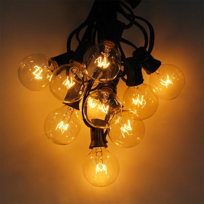 Guirlande Solaire Ampoule Claire Vintage (20LED)