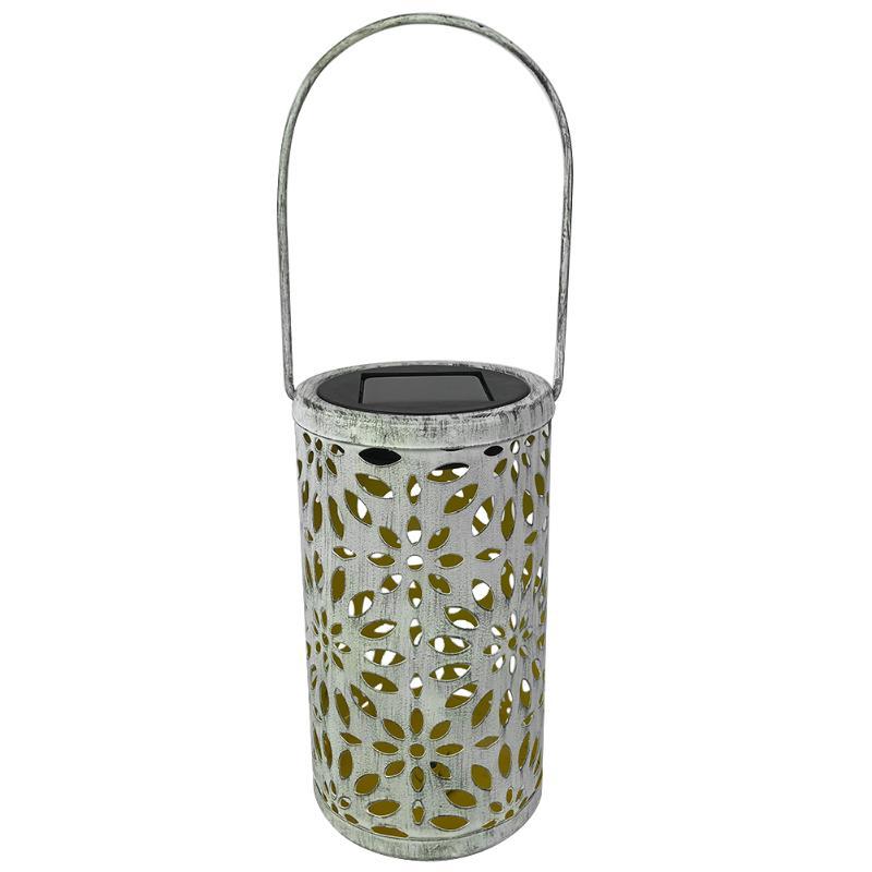 Lanterne Solaire Fleure Antique