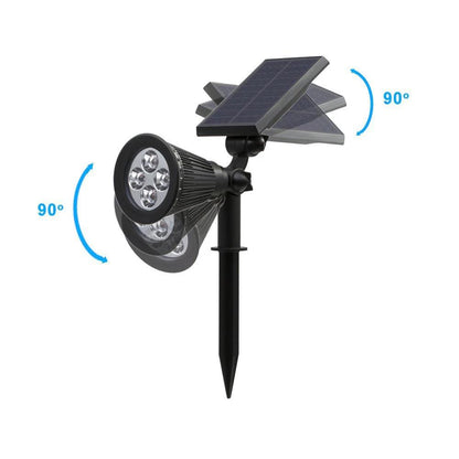 Piquet solaire jardin Spot Lumineux multicolore