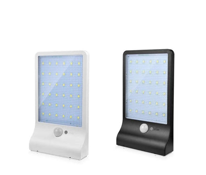 Lampadaire Solaire Blanc. Noire 500 Lumens