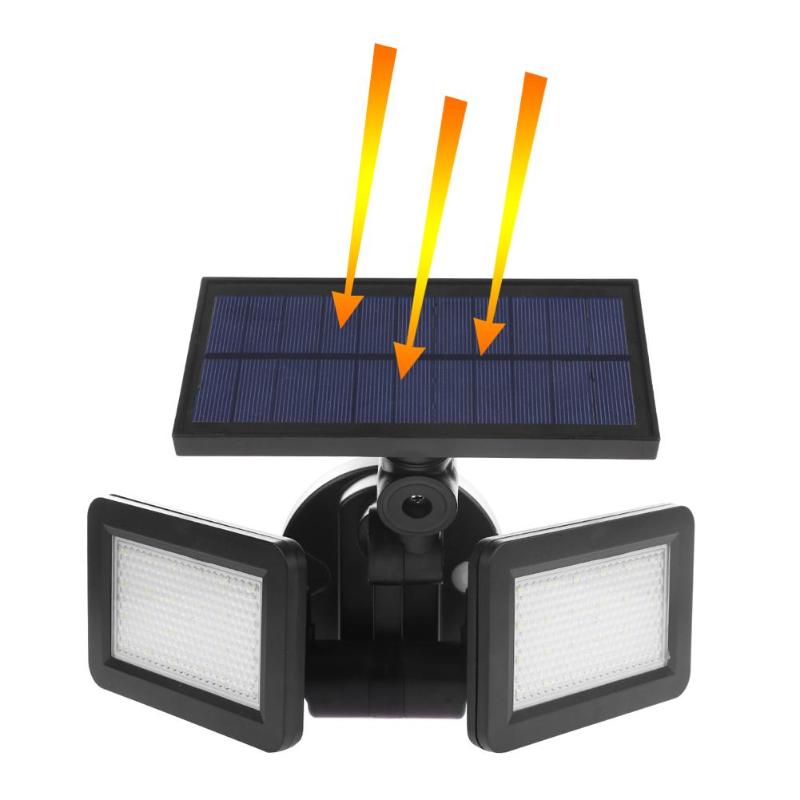 Spot Solaire <br> Double Projecteur