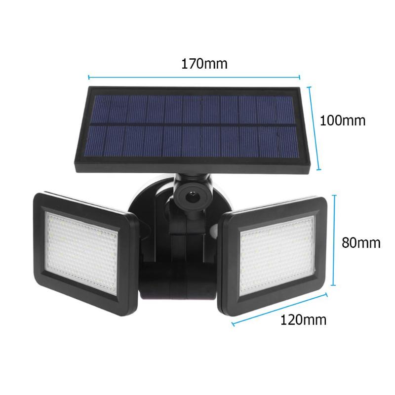 Spot Solaire <br> Double Projecteur