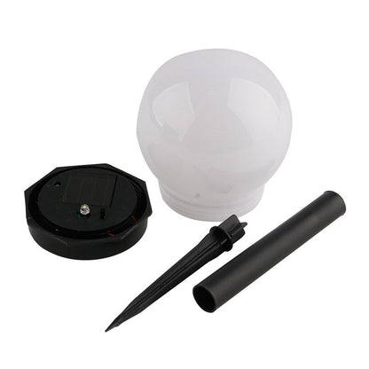 Boule solaire jardin Blanche White Ball (8 PCS)