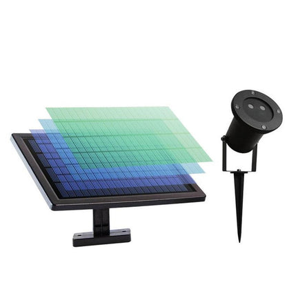 Projecteur Laser solaire en Étoile Clignotante (Rouge/Vert)