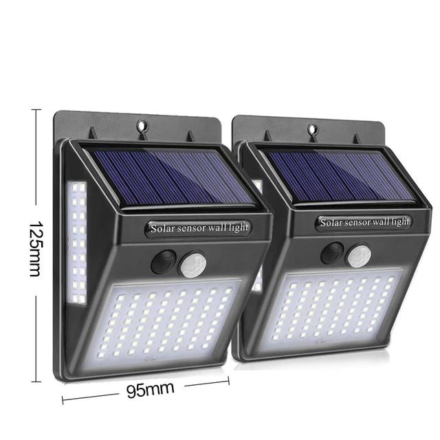 Applique murale solaire Double murale