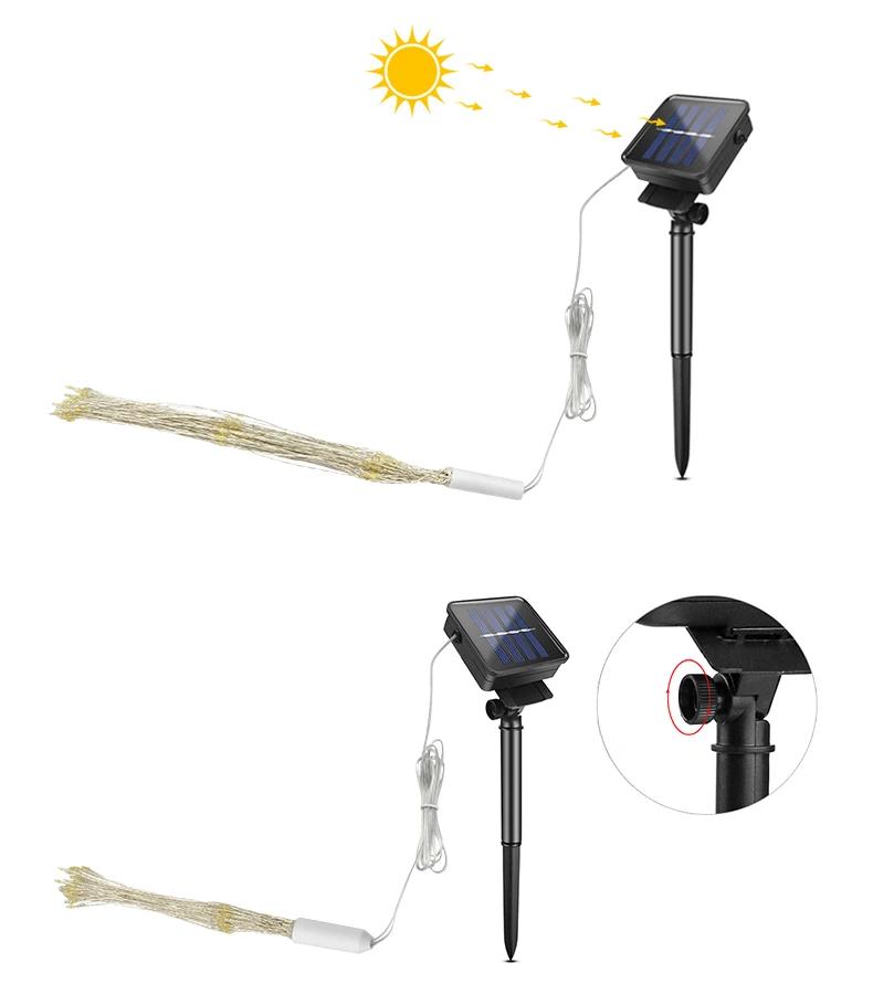 Guirlande Solaire Feu d'Artifice