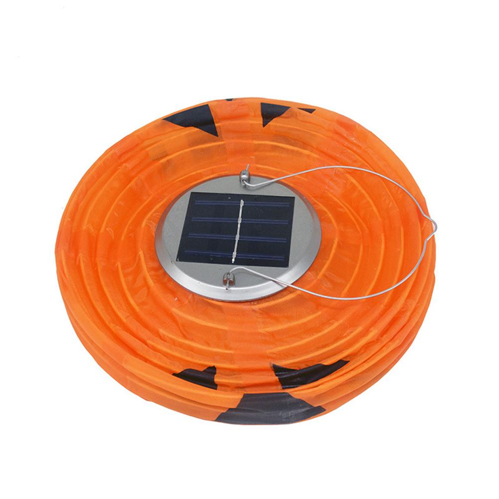 Lanterne Solaire Lampion Chinois citrouille (5 PCS)