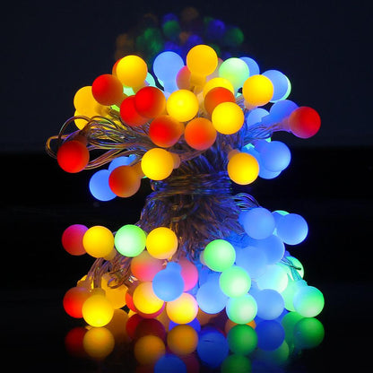 Guirlande Solaire <br> 30 Mini Boule Lumineuse