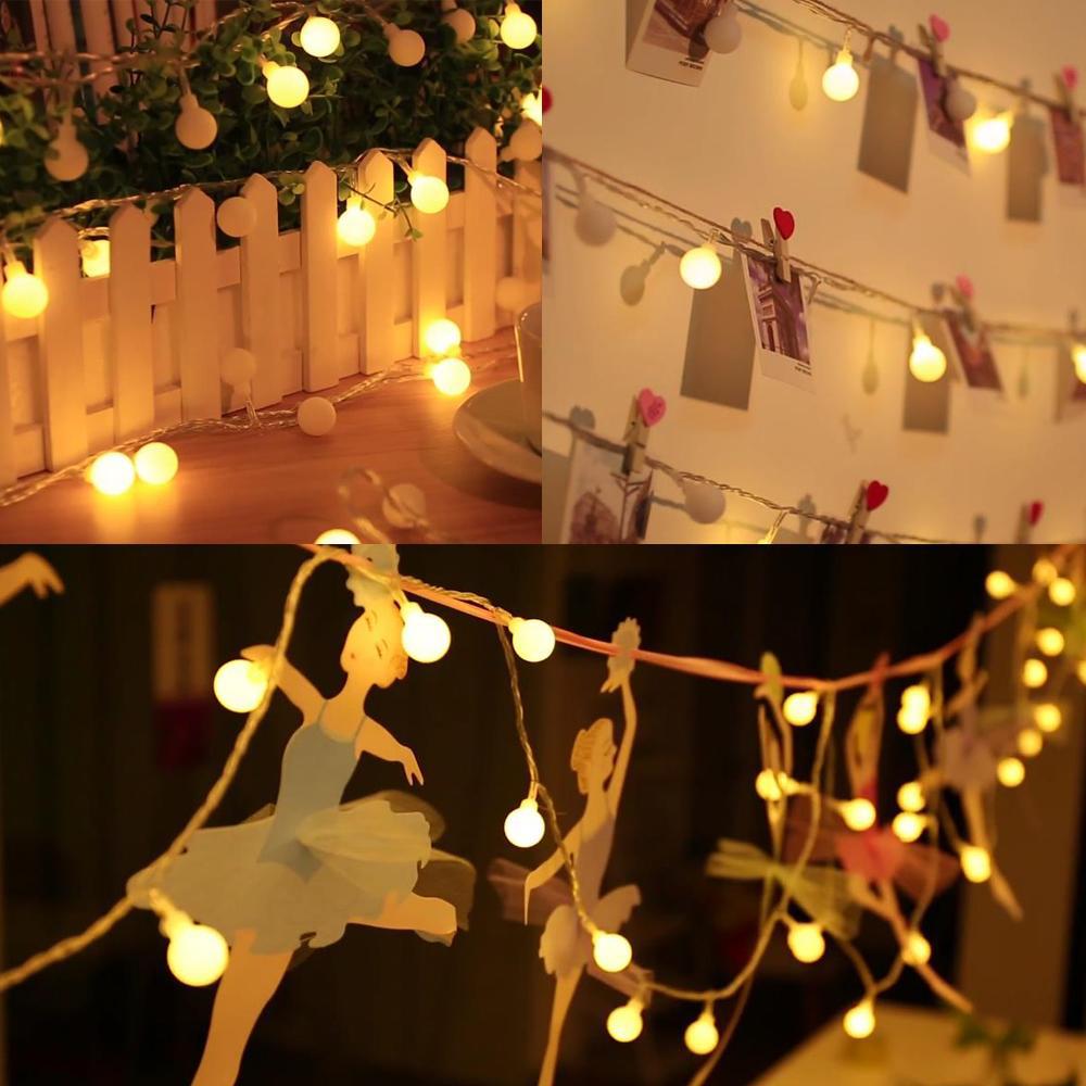 Guirlande Solaire <br> 30 Mini Boule Lumineuse