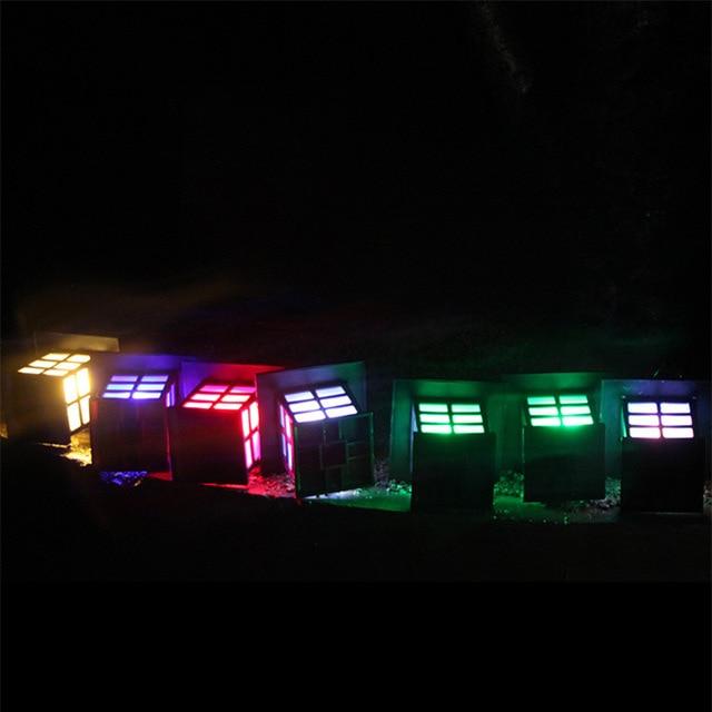 Balise solaire extérieure Rétro Multicolore
