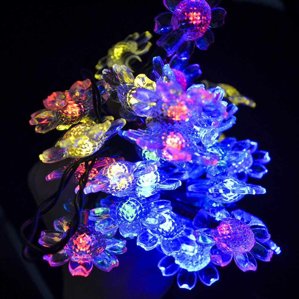 Guirlande Solaire Fleur Multicolore <br> La Marguerite