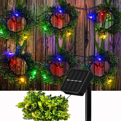Guirlande Solaire <br> Couronne de Noel