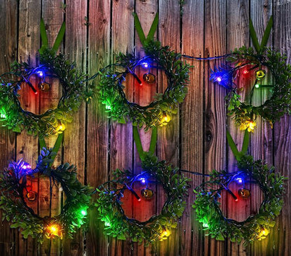 Guirlande Solaire <br> Couronne de Noel