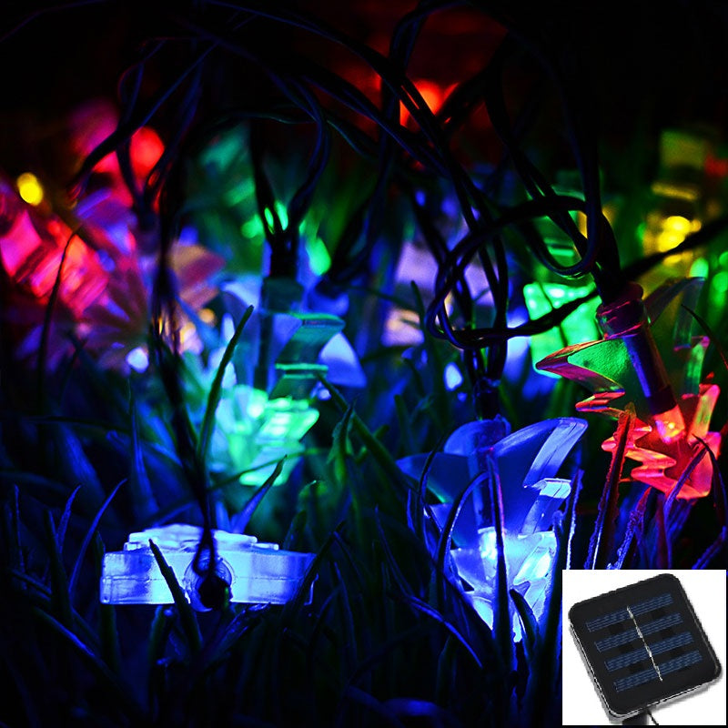 Guirlande Solaire Mini Sapin Multicolore (30 LED)