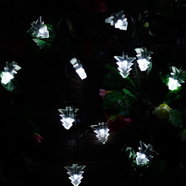 Guirlande Solaire Mini Sapin Multicolore (30 LED)