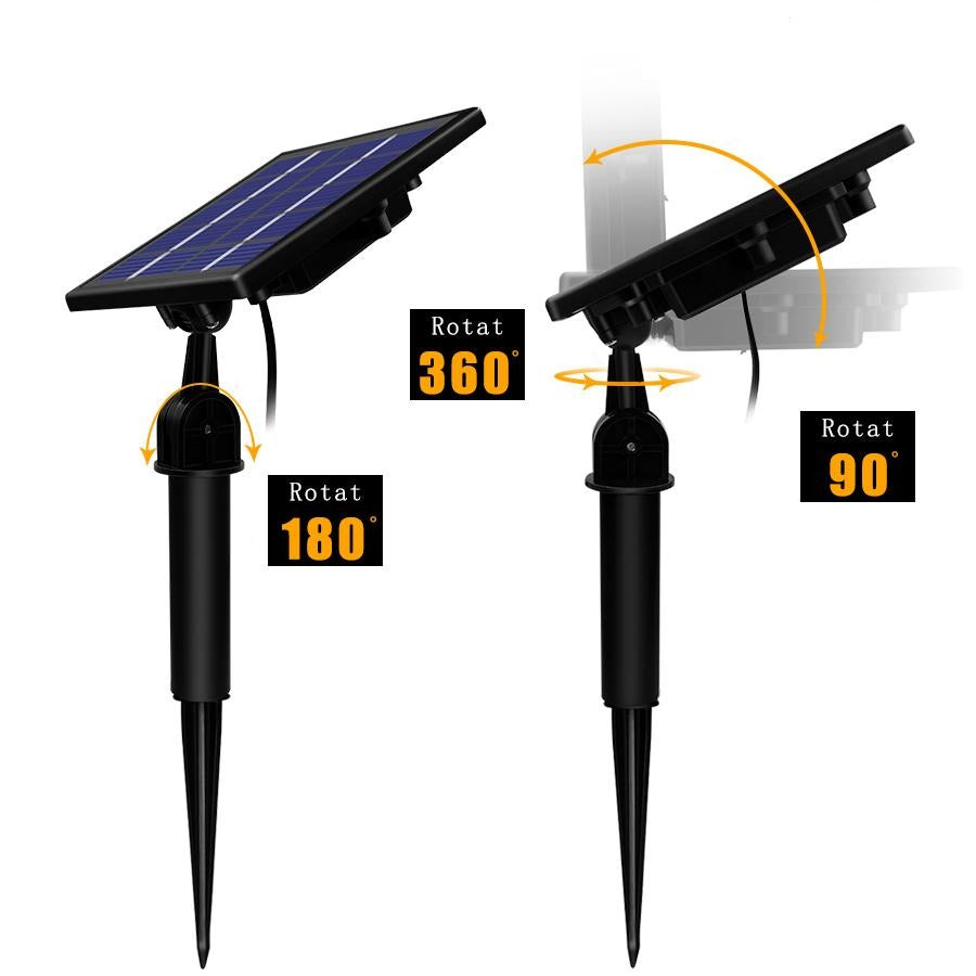 Guirlande solaire de jardin 12 Ampoule LED (48FT=+10M)