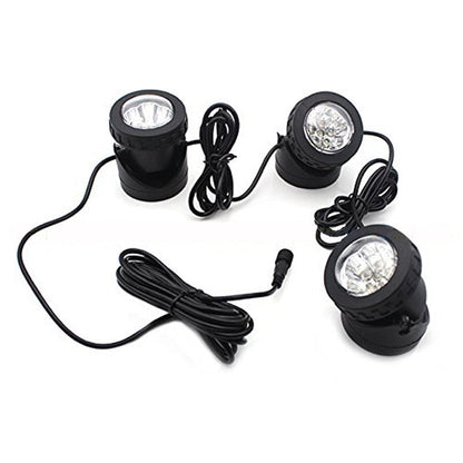 Lampe solaire jardin puissante pour plantes (3 Spot 18LED)