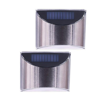 Applique murale solaire détecteur LED en Inox