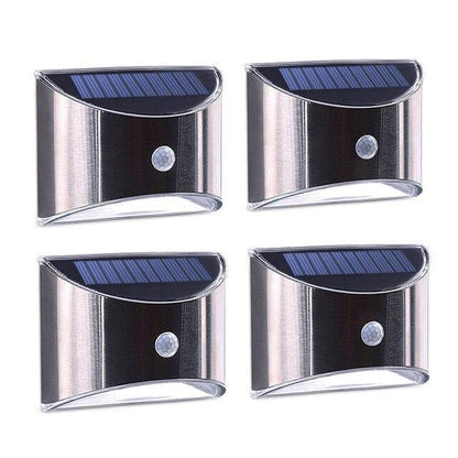 Applique murale solaire détecteur LED en Inox