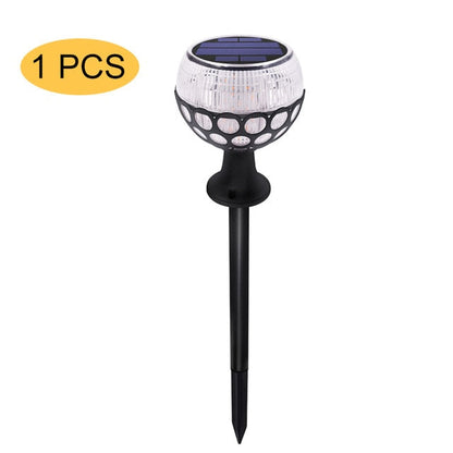 Balise solaire extérieur Boule de Flamme 96 LED (2en1)