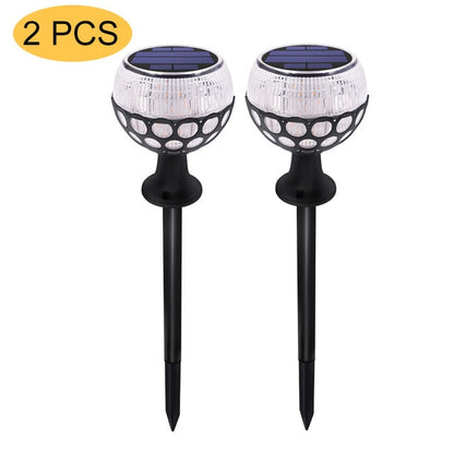 Balise solaire extérieur Boule de Flamme 96 LED (2en1)