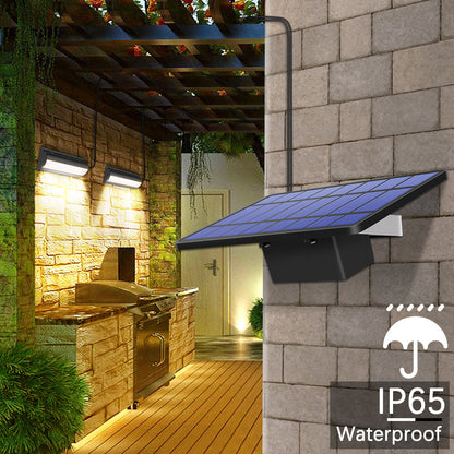 Lampe solaire jardin Murale double 30 LED